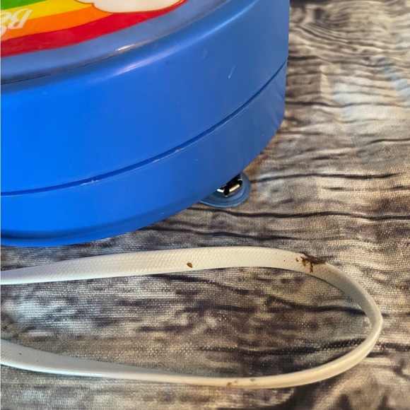 Vintage 1983 Care Bears Playtime Products, Inc. Blue AM RADIO TENDERHEART Bear - Picture 11 of 13